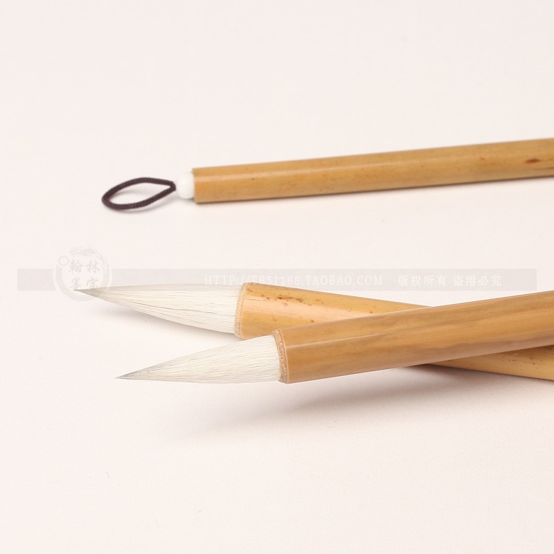 Chinese Wtiting Brush Multiple Hair Calligraphy Pen 3pcs Beginner Painting White Clouds Fine Line Writing Brush Pen Art Supplies